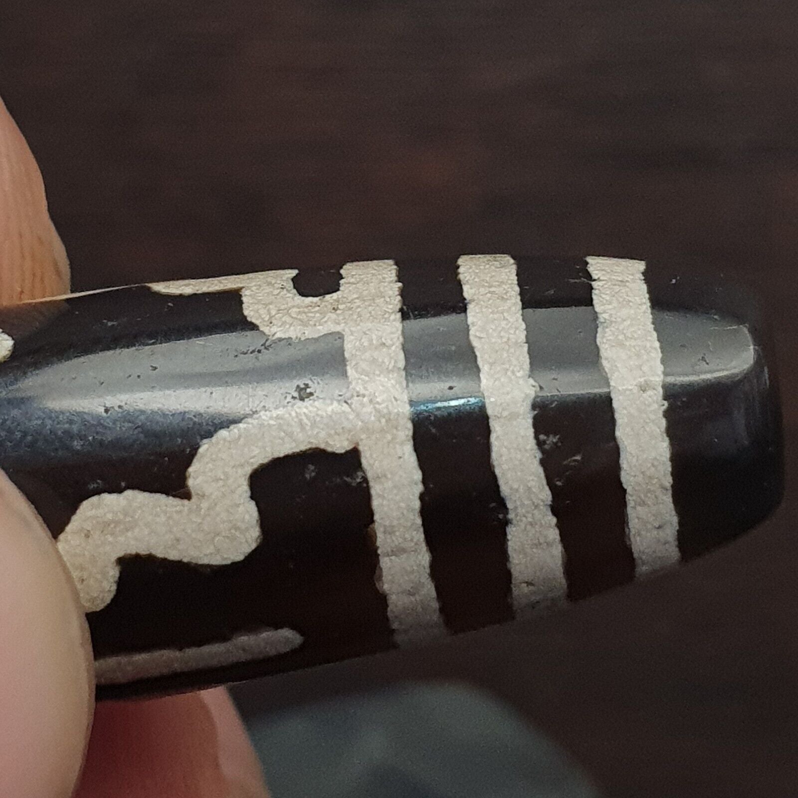 HIMALAYAN Indo Tibetan Central Asian Etched Agate beads Decorated bead BD ET 15