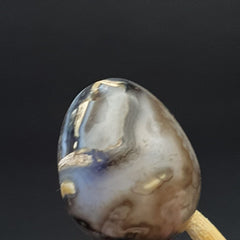 midle eastern old Antique Himalayan Indo Tibetan Eye Suleimany Bead SL010