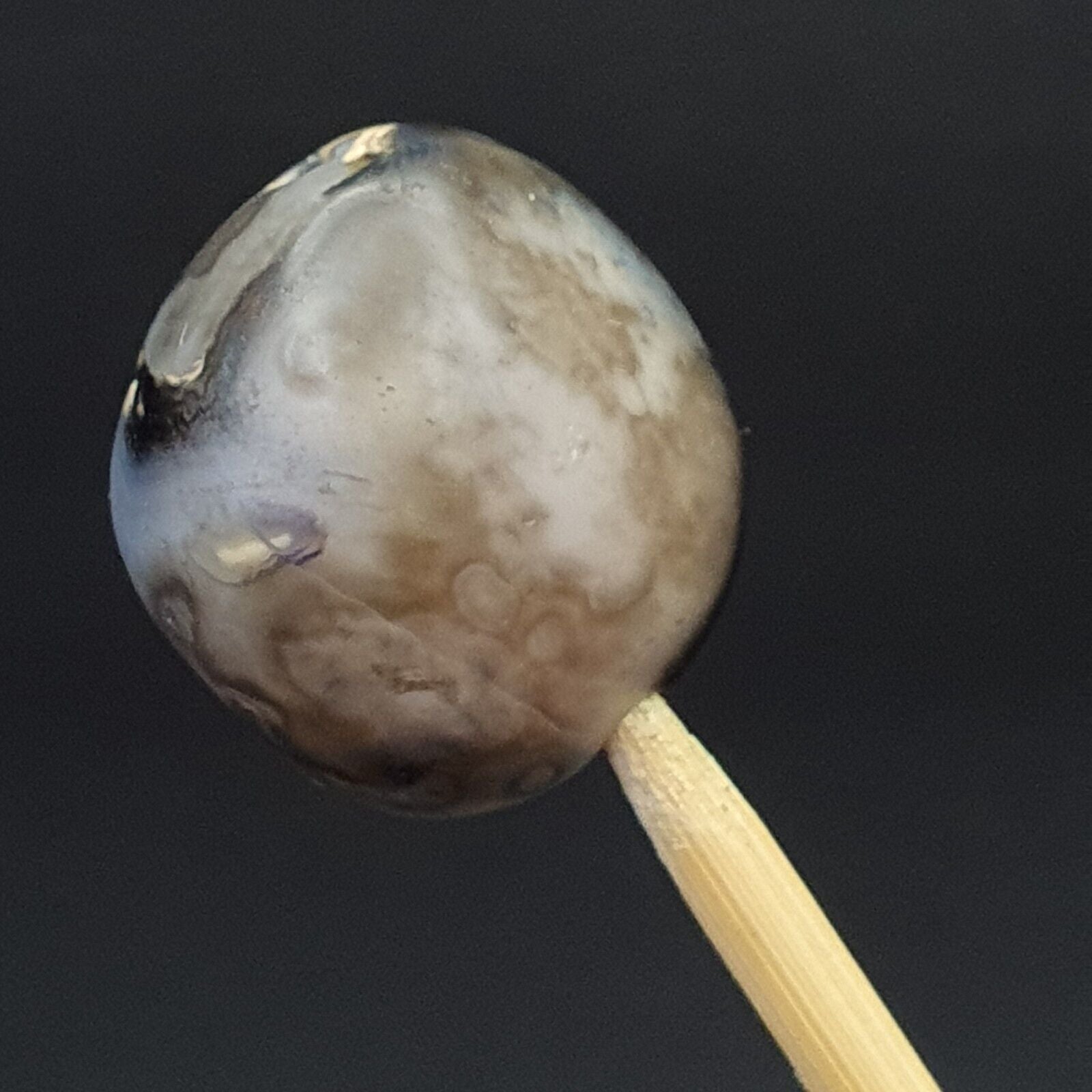 midle eastern old Antique Himalayan Indo Tibetan Eye Suleimany Bead SL010