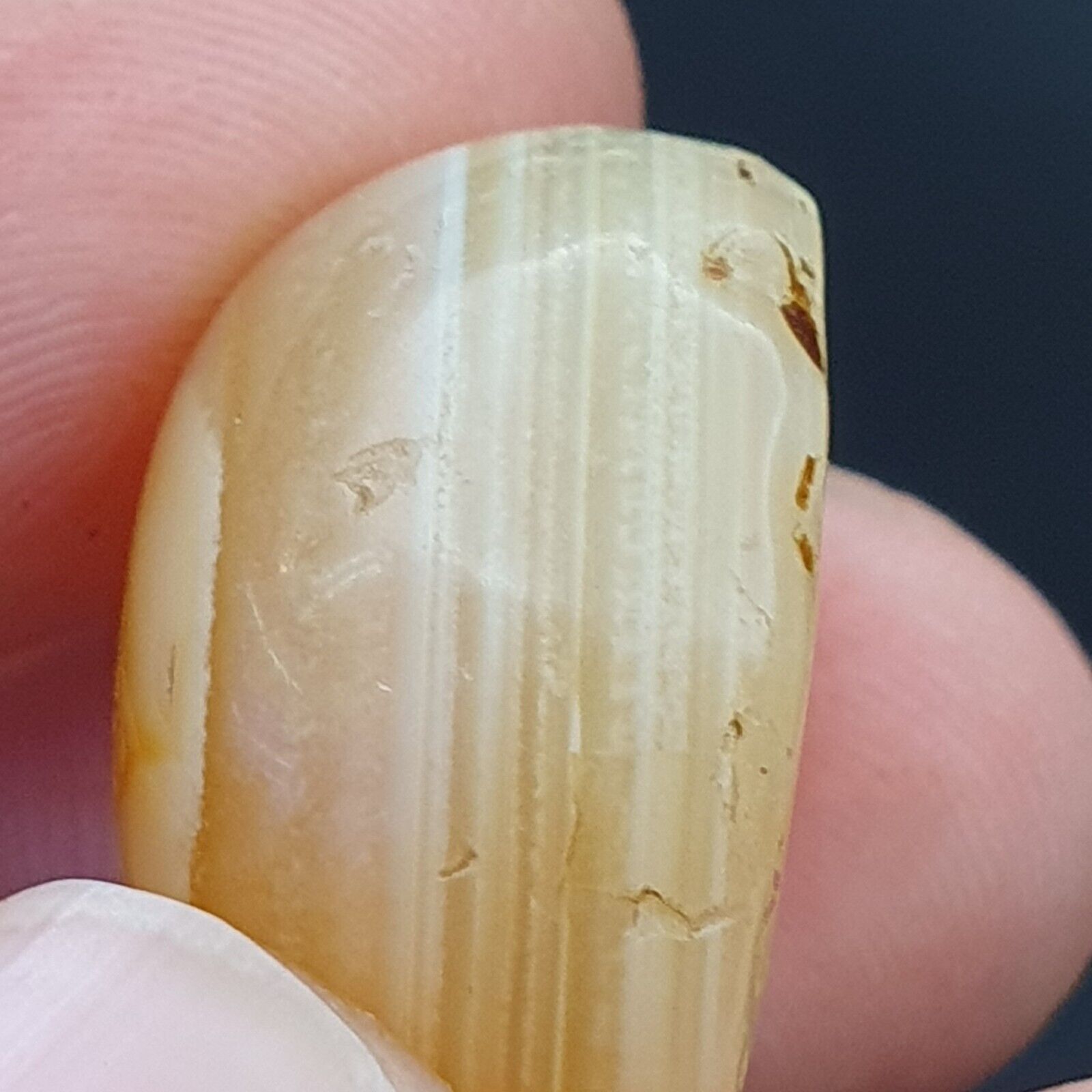 midle eastern old Antique Himalayan Indo Tibetan Eye Suleimany Bead SL012