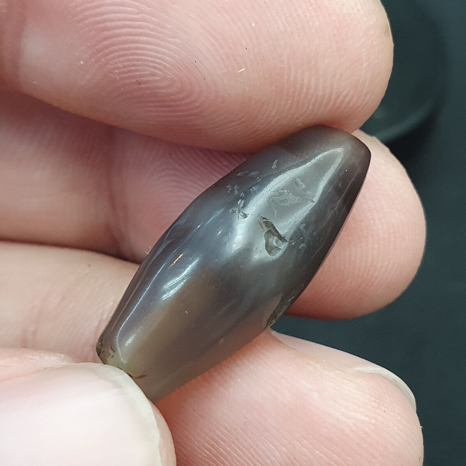 LOT  6 Middle eastern Agate old Antique Yemeni Agate Soleimani Beads SL025