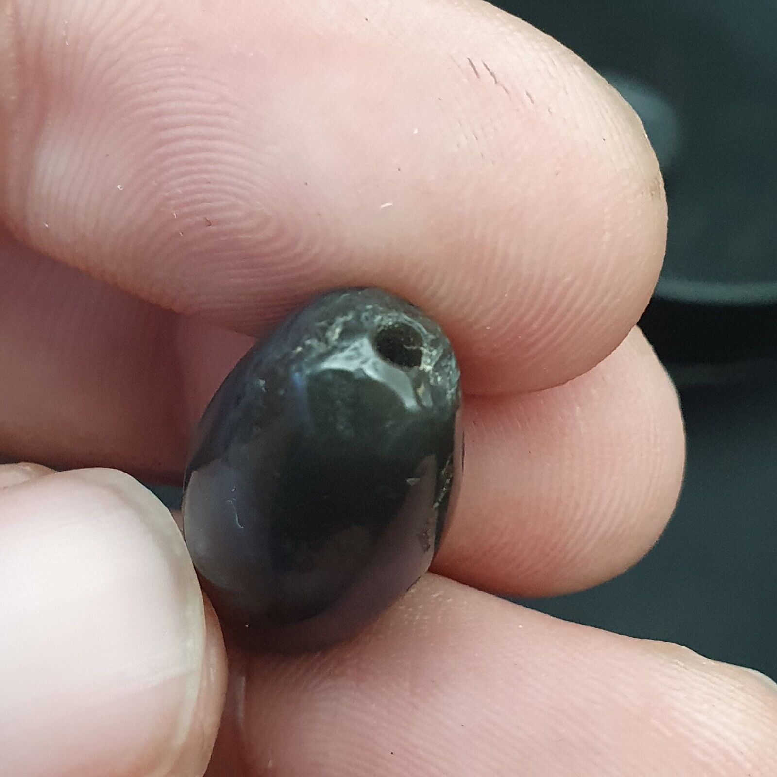 LOT  6 Middle eastern Agate old Antique Yemeni Agate Soleimani Beads SL025