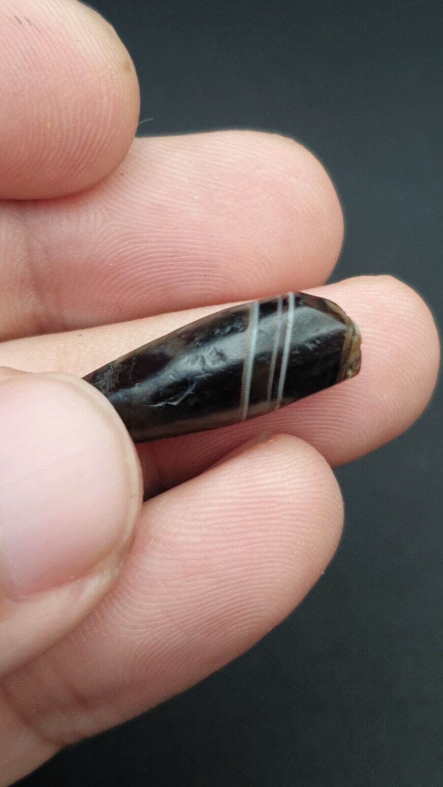 Midle eastern Agate old Antique Yemeni Agate Soleimani Bead SL022