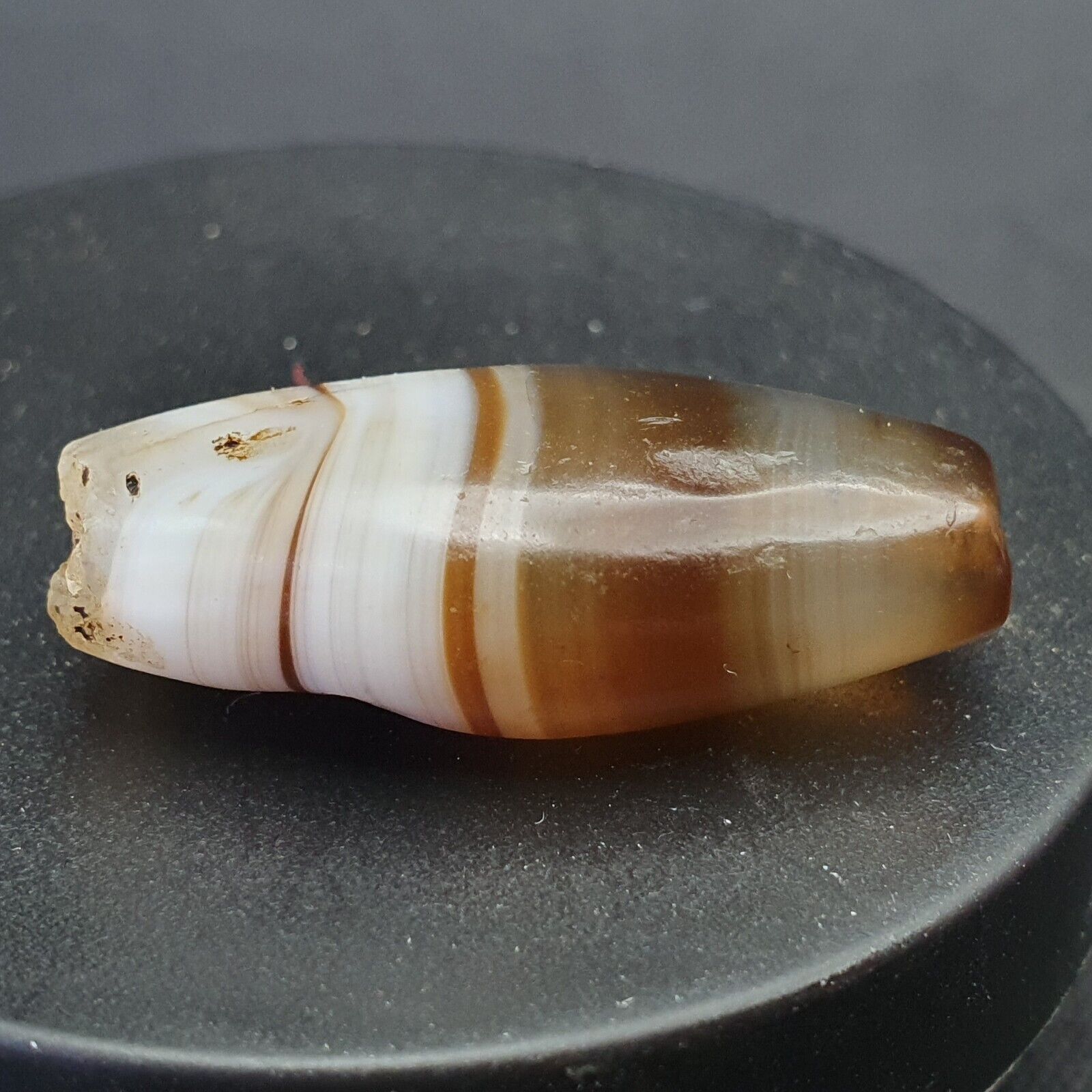 Midle eastern Agate old Antique Yemeni Agate Soleimani Bead SL020