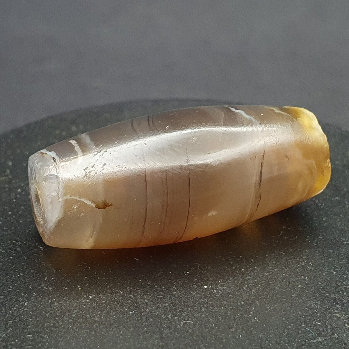 Ancient old Agate Antique Himalayan Indo Tibetan Eye Suleimany Bead SL019