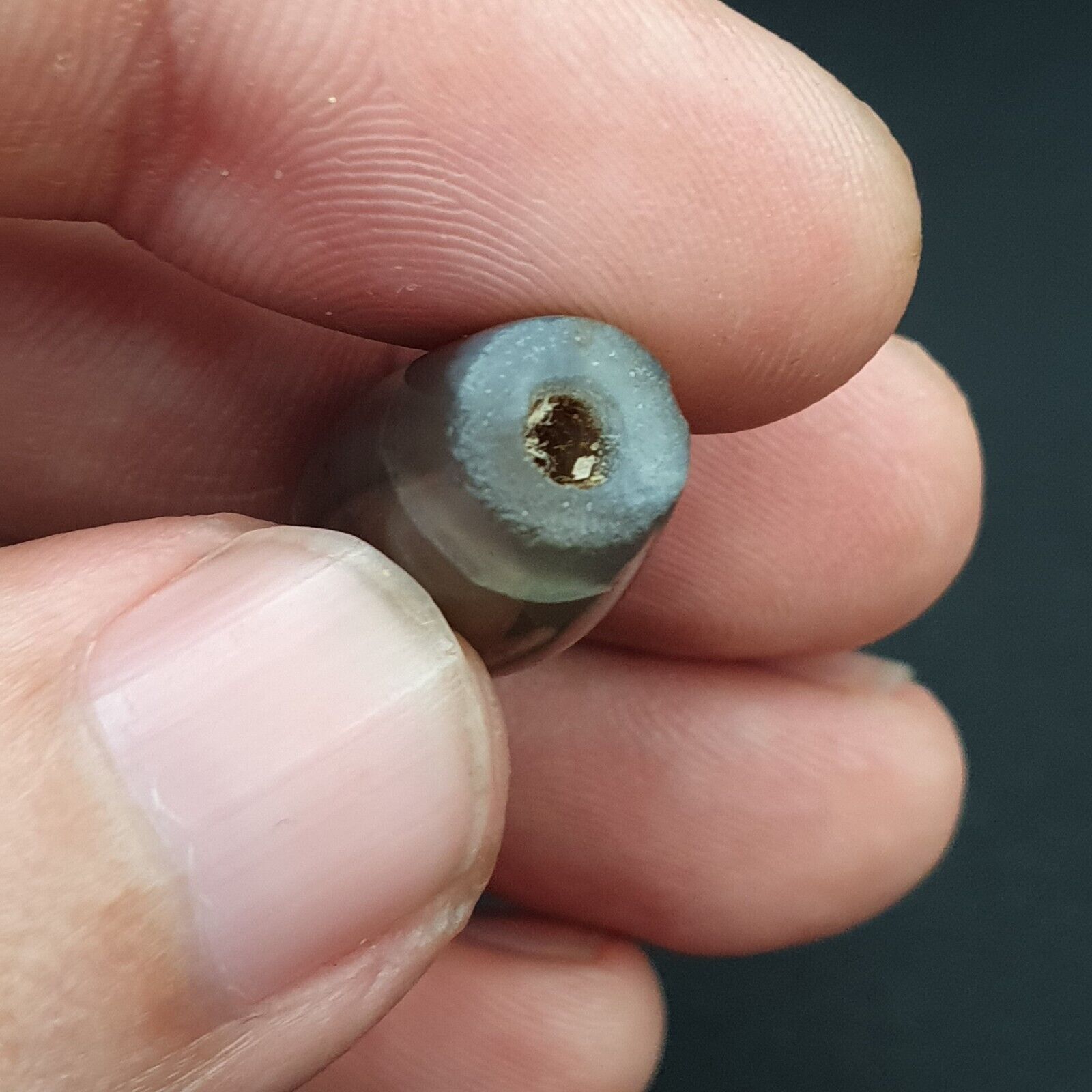 Ancient old Agate Antique Himalayan Indo Tibetan Eye Suleimany Bead SL019