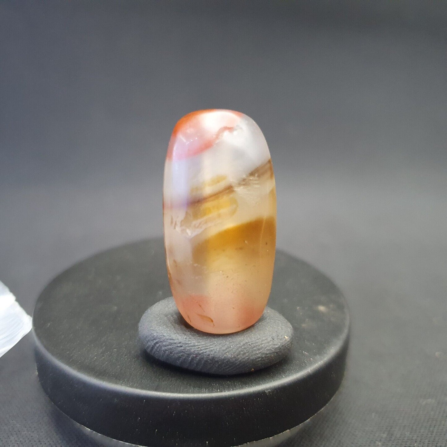 Antiker alter Achat, antike Himalaya-Indo-tibetische Auge-Suleimany-Perle SL019