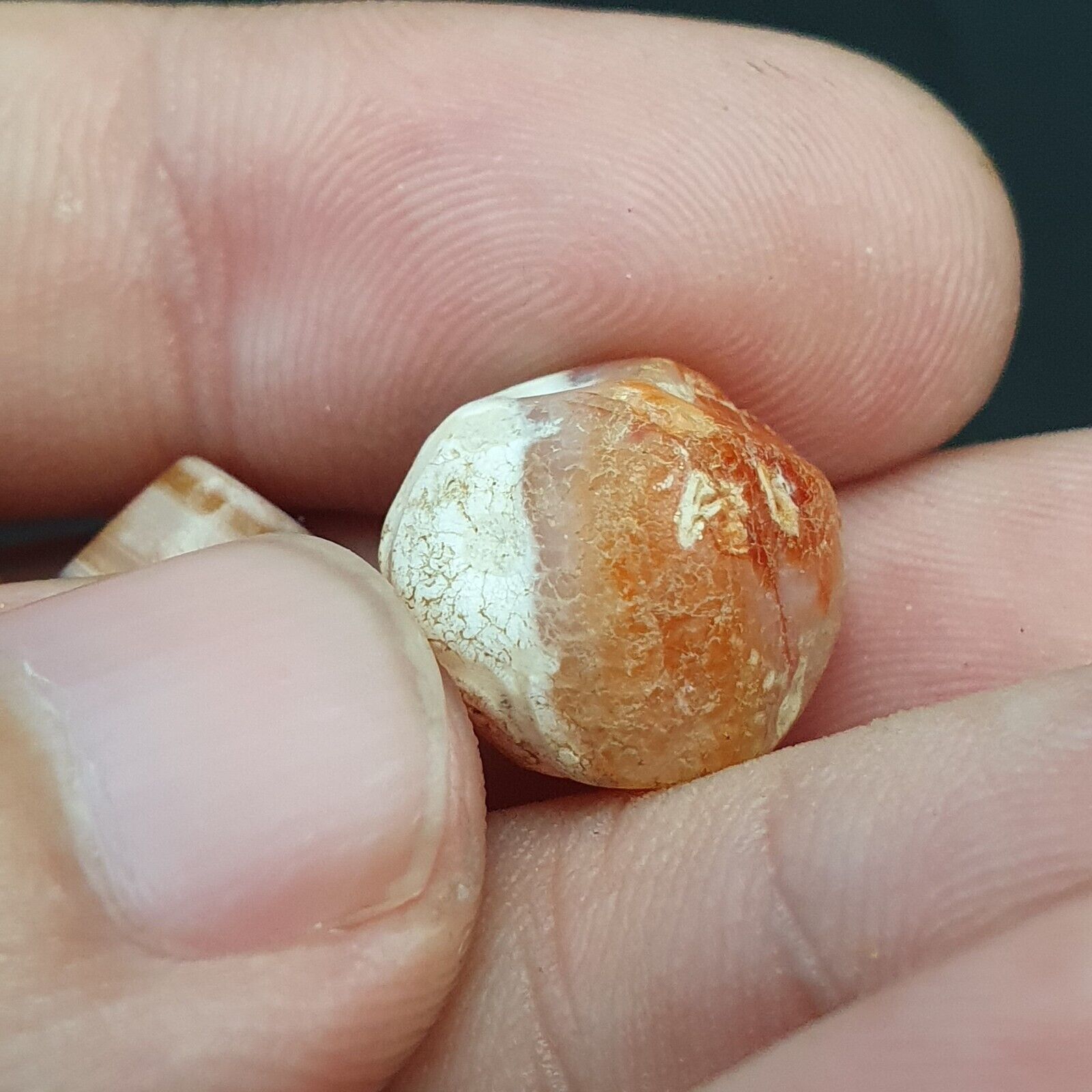 LOT  4 Middle eastern Agate old Antique Yemeni Agate Soleimani Beads SL029