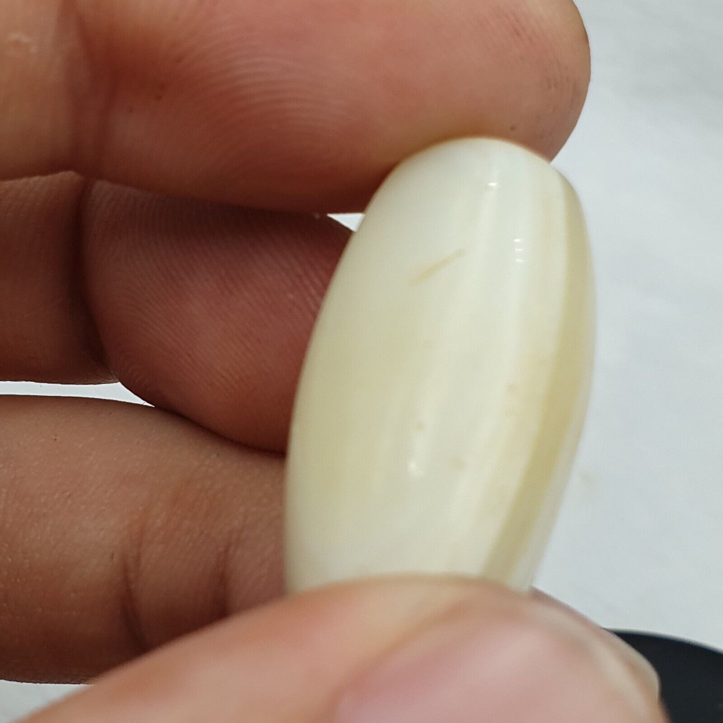 批次 5 古董古代老薩非蘇萊曼尼瑪瑙珠白瑪瑙珠 SL032