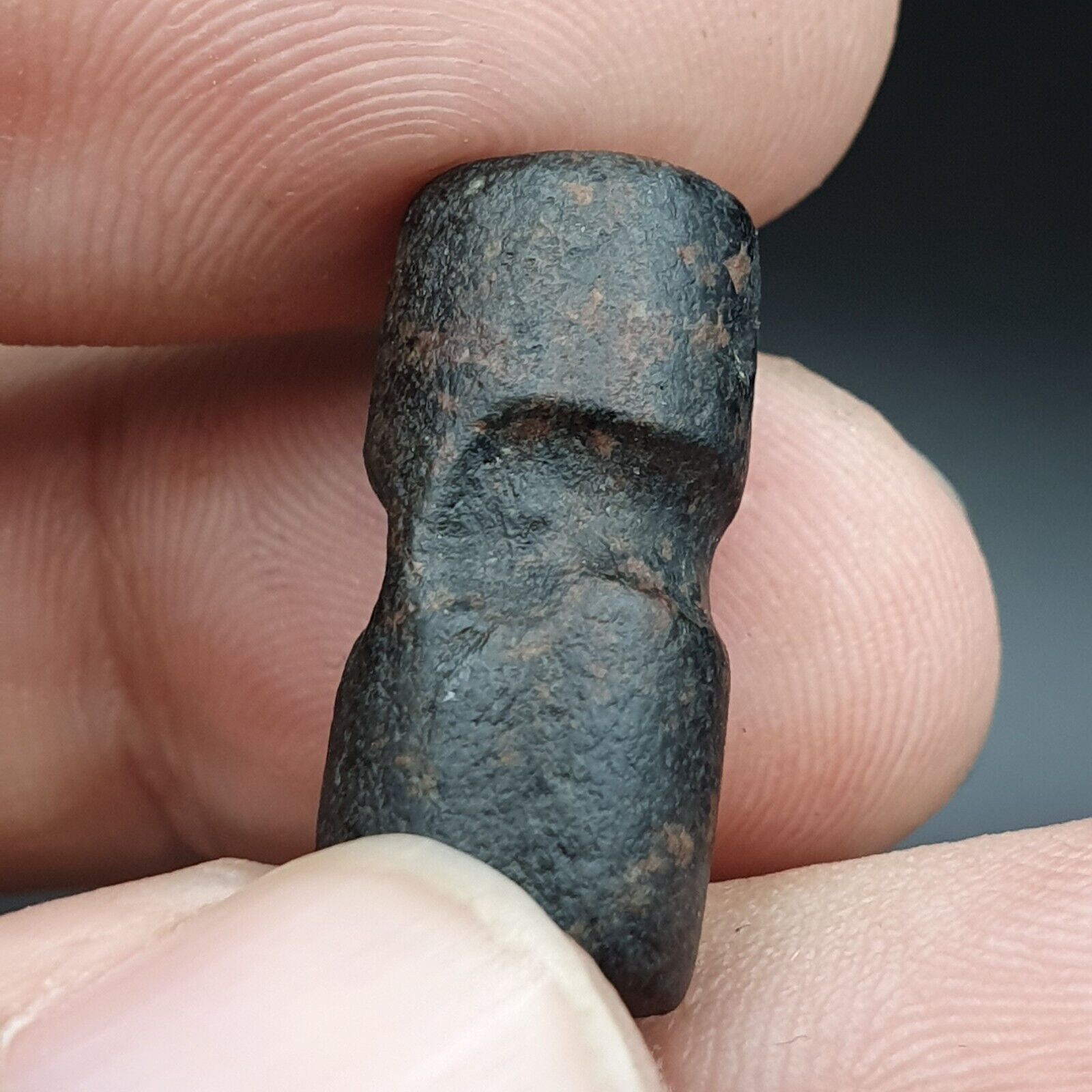 Babylonian Era Rare Ancient Old Mesopotamian Animal Intaglio Cylinder Seal Bead