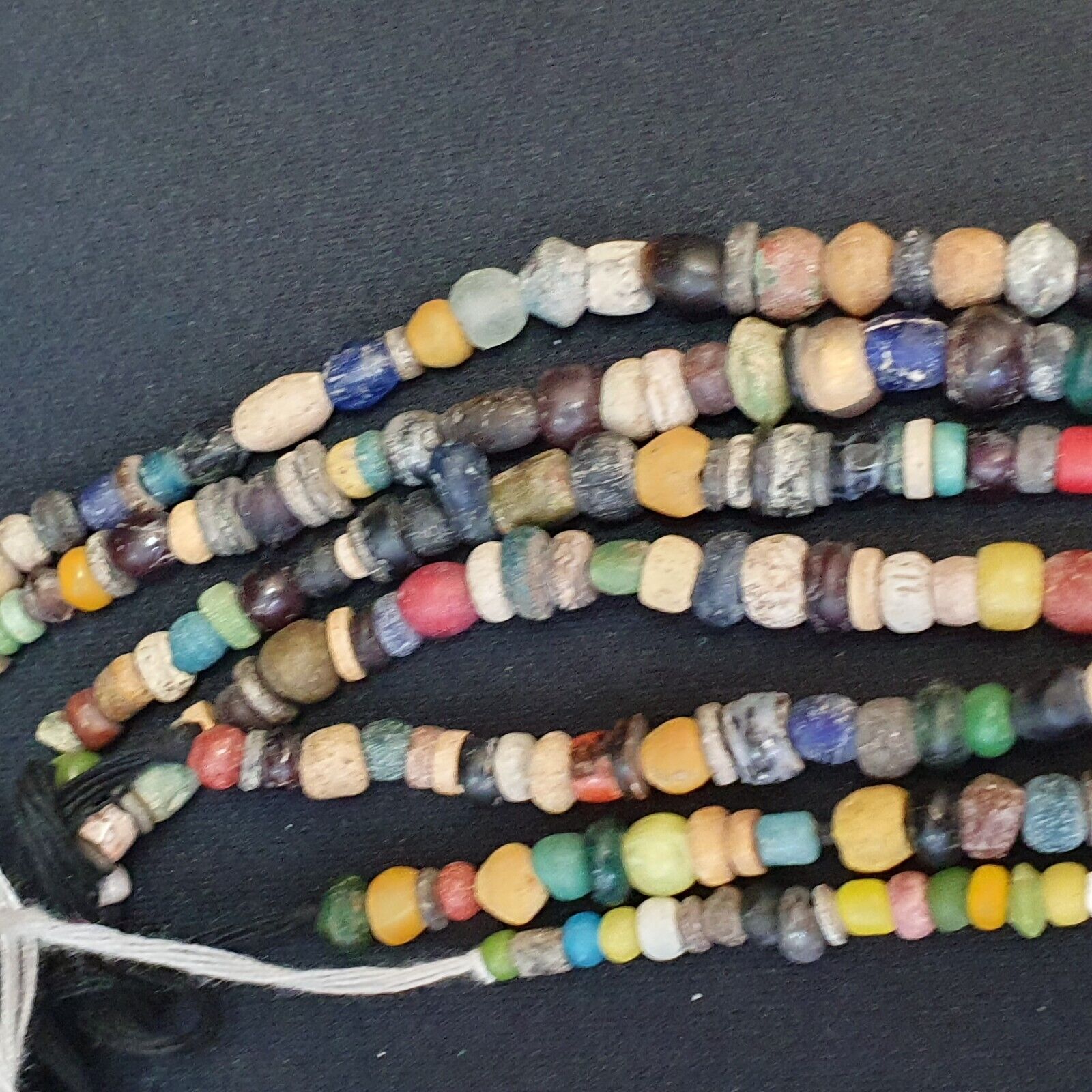 Authentic Ancient Islamic Roman Era Beads Strand wholesale Roman glass 7 Strands