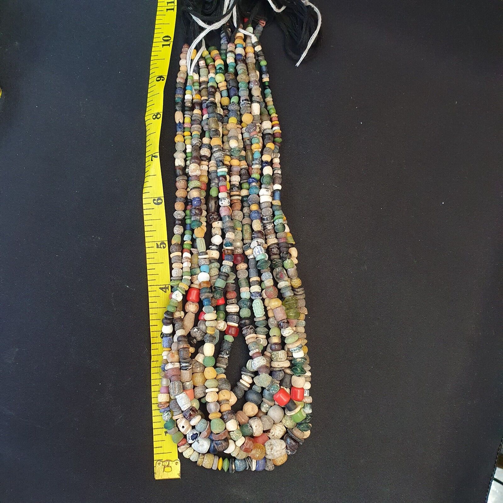Authentic Ancient Islamic Roman Era Beads Strand wholesale Roman glass 7 Strands