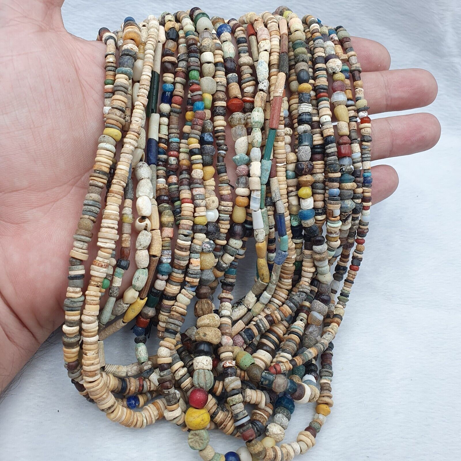 Wholesale Authentic Ancient Islamic Roman Era Beads Strand Necklace #14 Strands