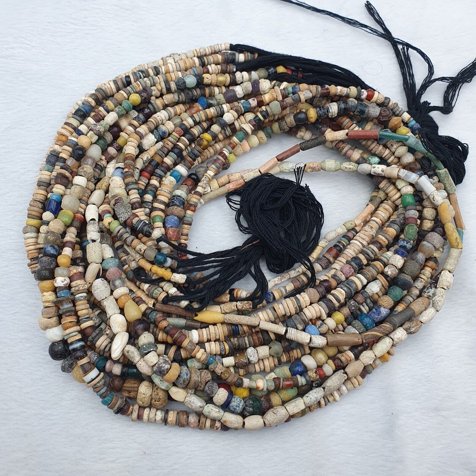 Wholesale Authentic Ancient Islamic Roman Era Beads Strand Necklace #14 Strands