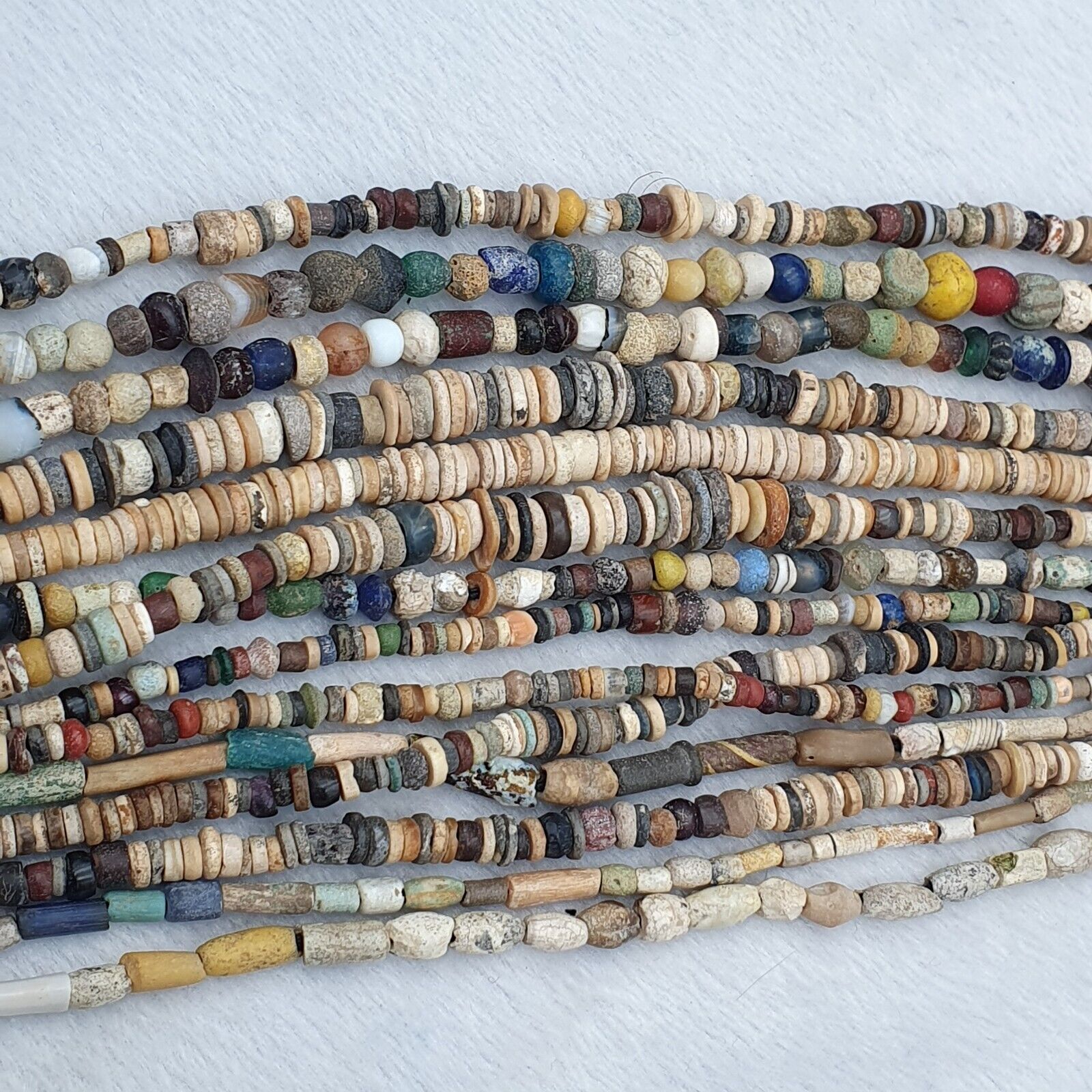 Wholesale Authentic Ancient Islamic Roman Era Beads Strand Necklace #14 Strands