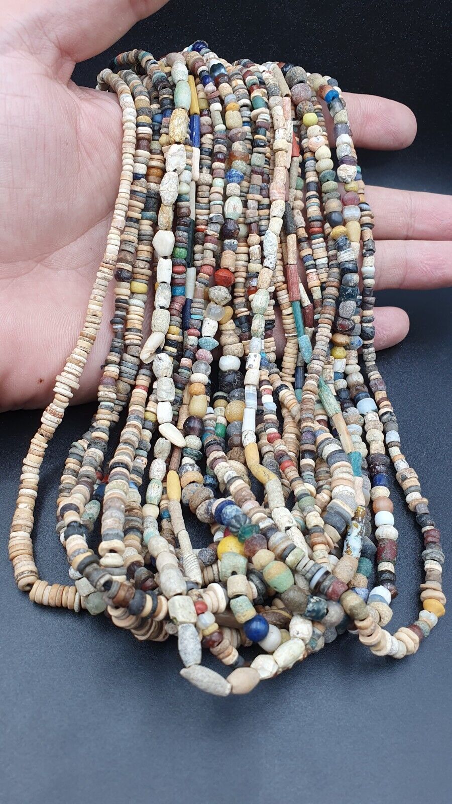 Wholesale Authentic Ancient Islamic Roman Era Beads Strand Necklace #14 Strands