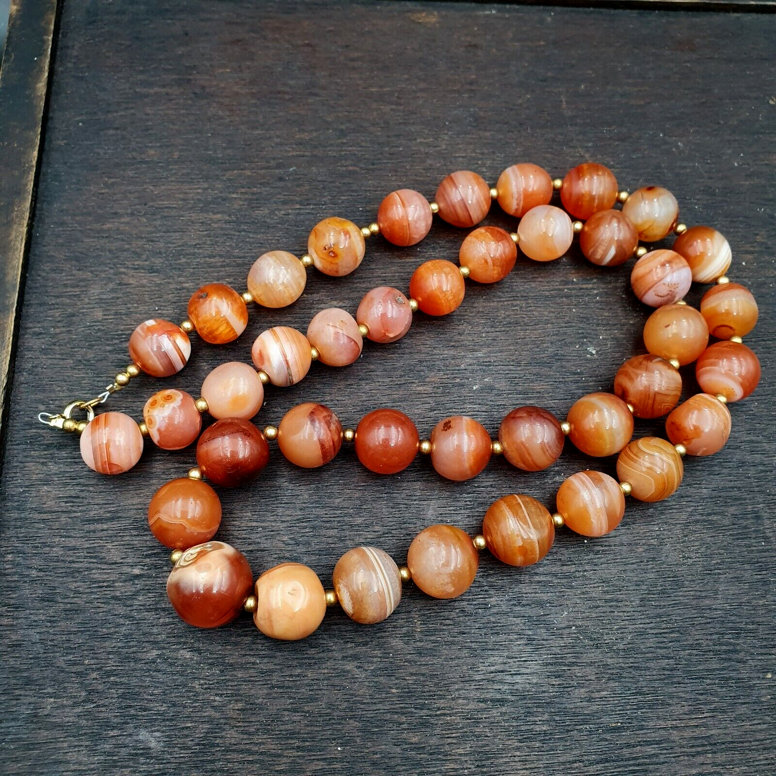 Old Antique Indo Tibetan Carnelian Agate Beads carnelian Beads Jewelry necklace