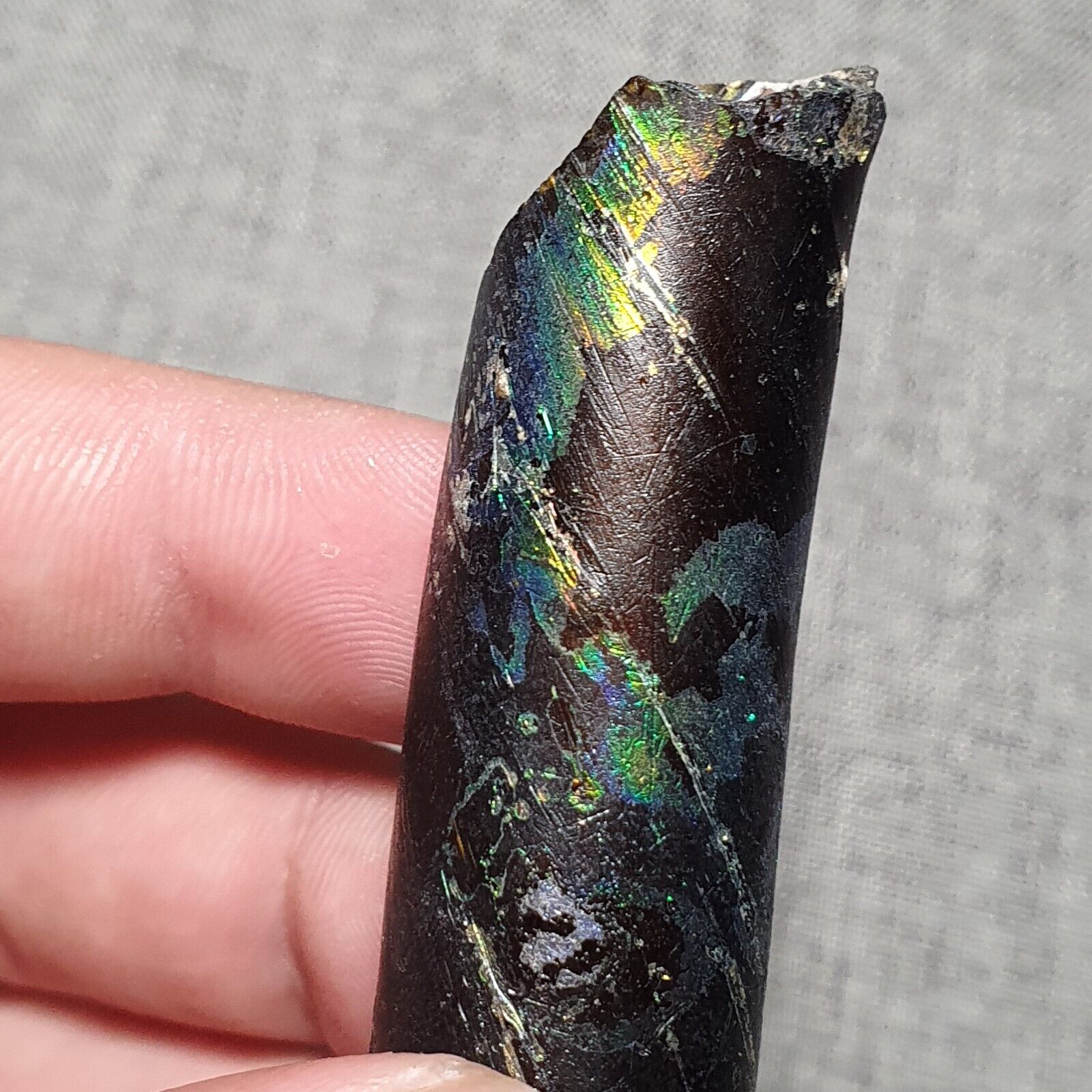 Big Piece Intact Ancient Roman Glass Artifact Circa 1st Century AD with Patina