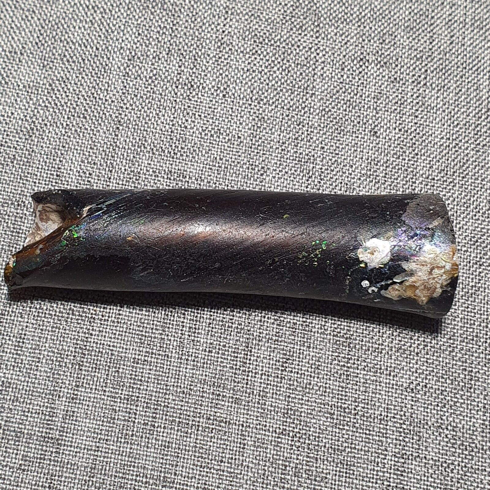 Big Piece Intact Ancient Roman Glass Artifact Circa 1st Century AD with Patina