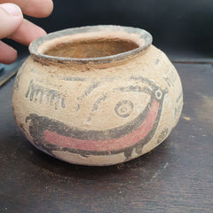 Ancient Indus Valley Pottery With Mysterious Animals painting