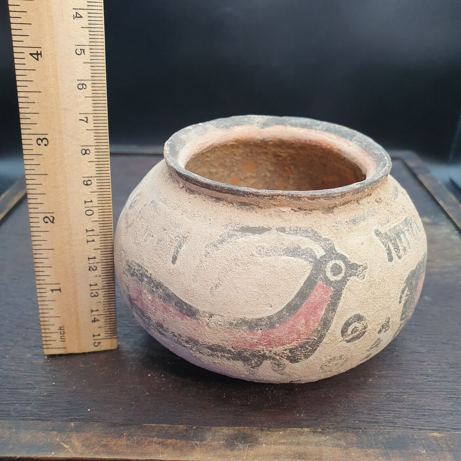 Ancient Indus Valley Pottery With Mysterious Animals painting