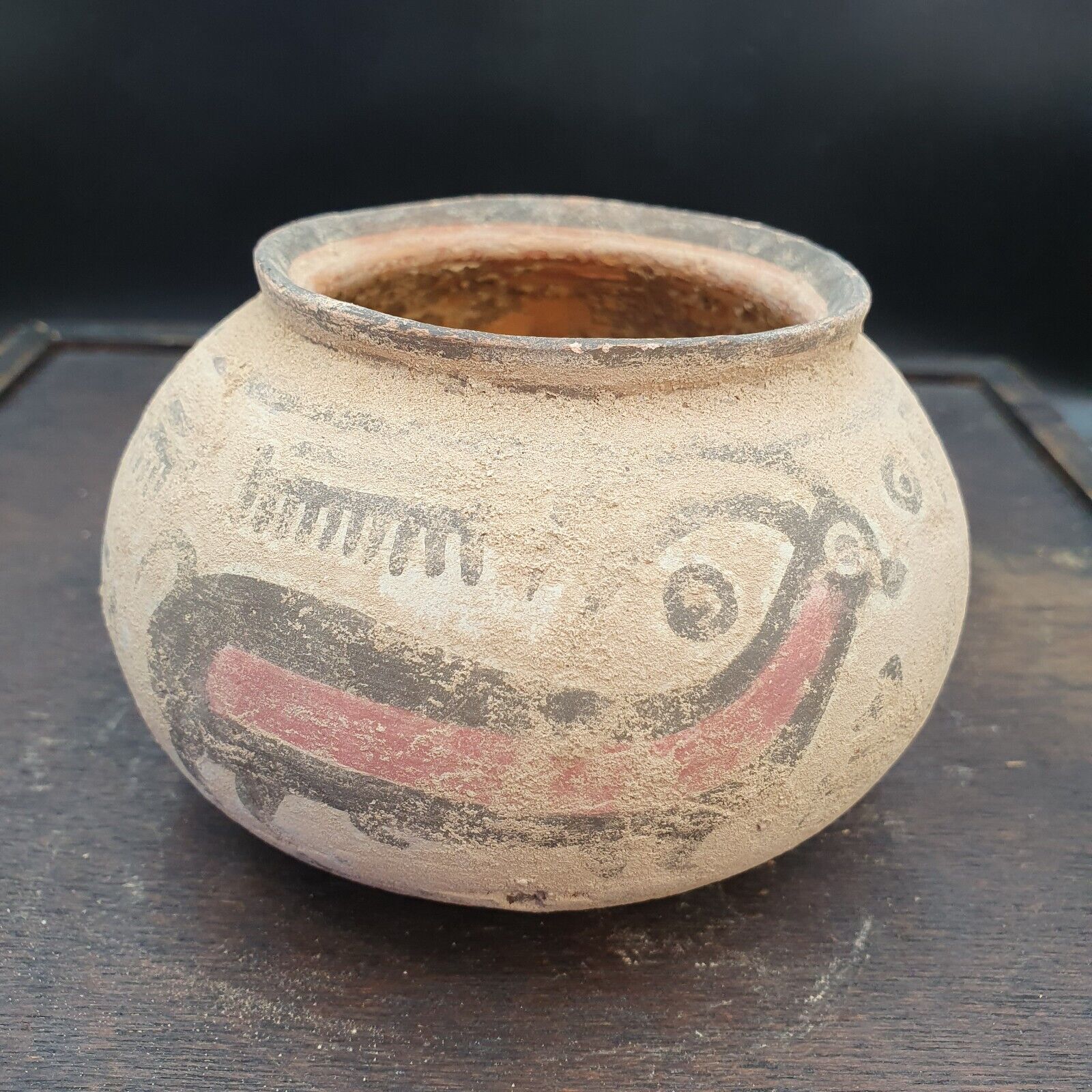 Ancient Indus Valley Pottery With Mysterious Animals painting