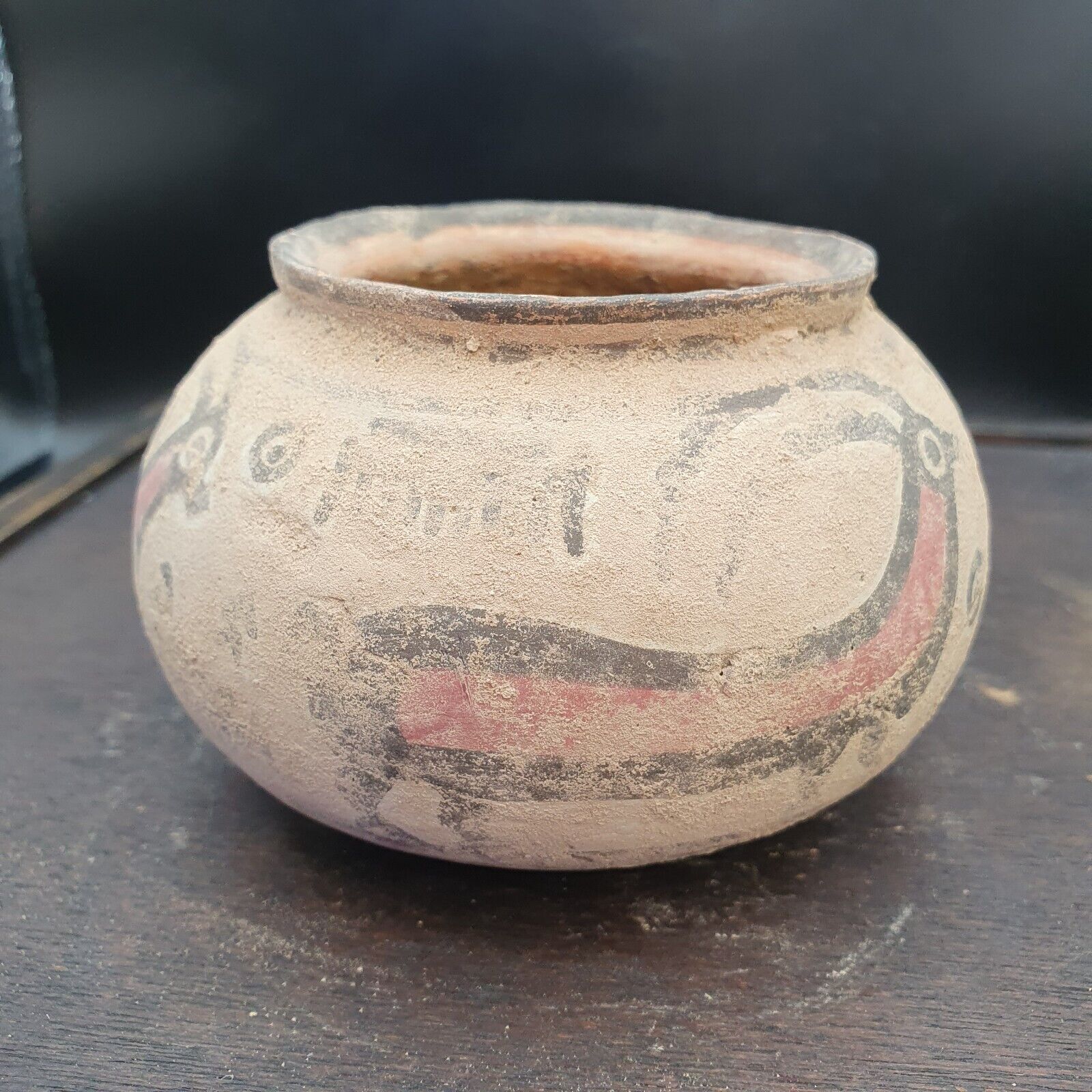 Ancient Indus Valley Pottery With Mysterious Animals painting