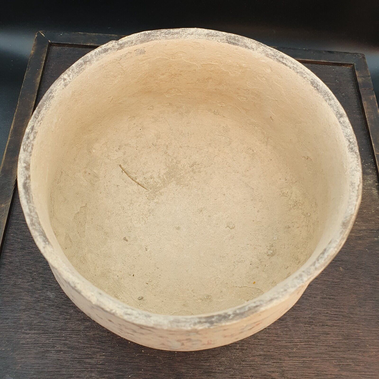 Ancient Indus Valley Pottery With Mysterious Animals painting Terracotta Bowl