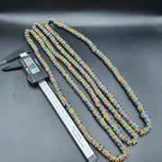 East Oasis Vintage Chevron and Fancy Glass Beaded Necklaces, Lot of 3 Strands