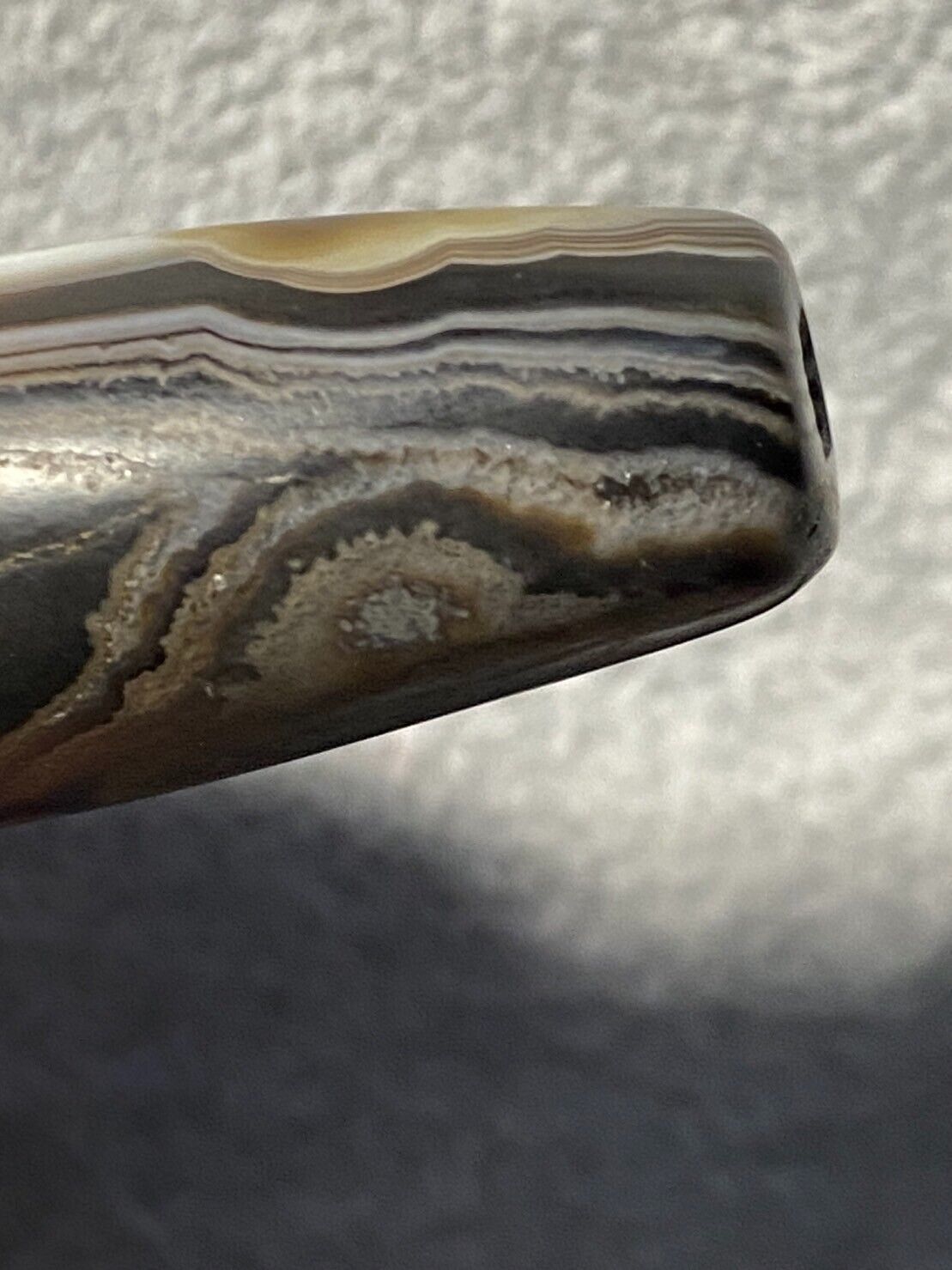 Rare Old Himalayan Indo Tibetan Nepal Antique Eye Agate Dzi Bead B#358