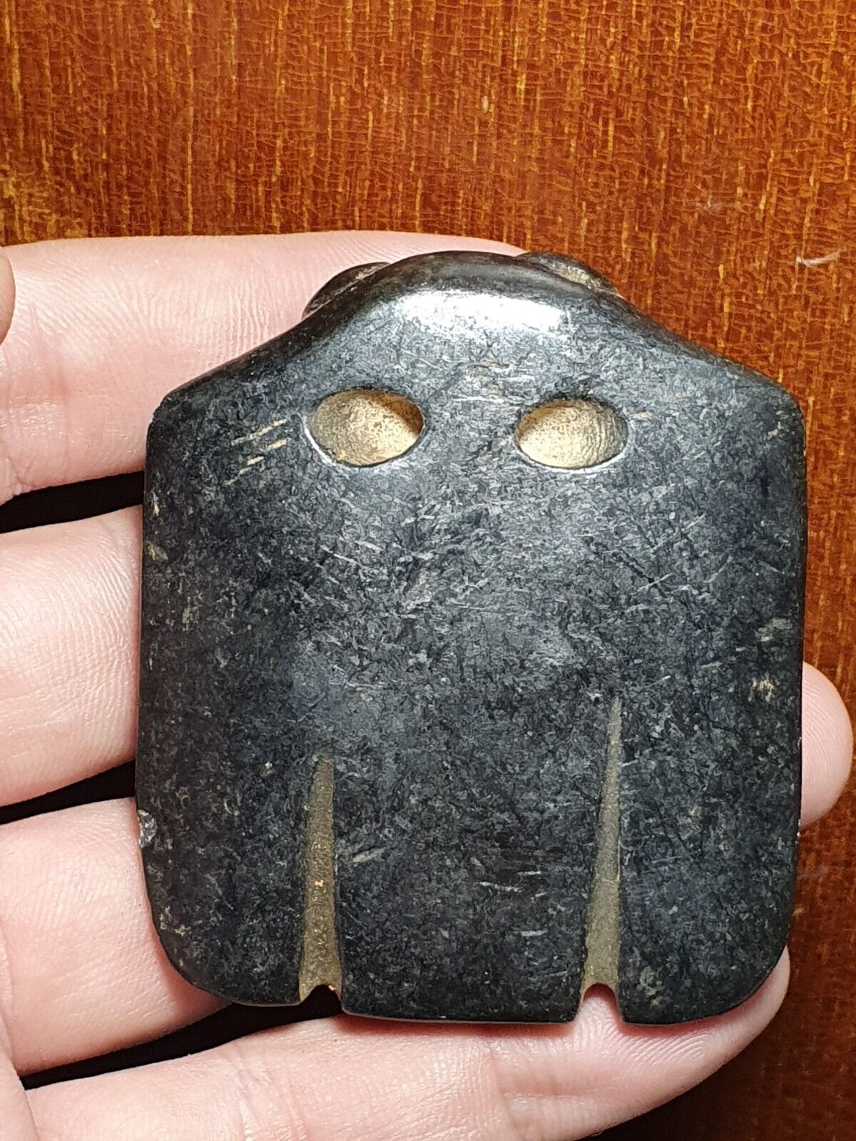 Antique Stone Jade mysterious Animal carving stone Amulet Bead Magnetic Stone 08