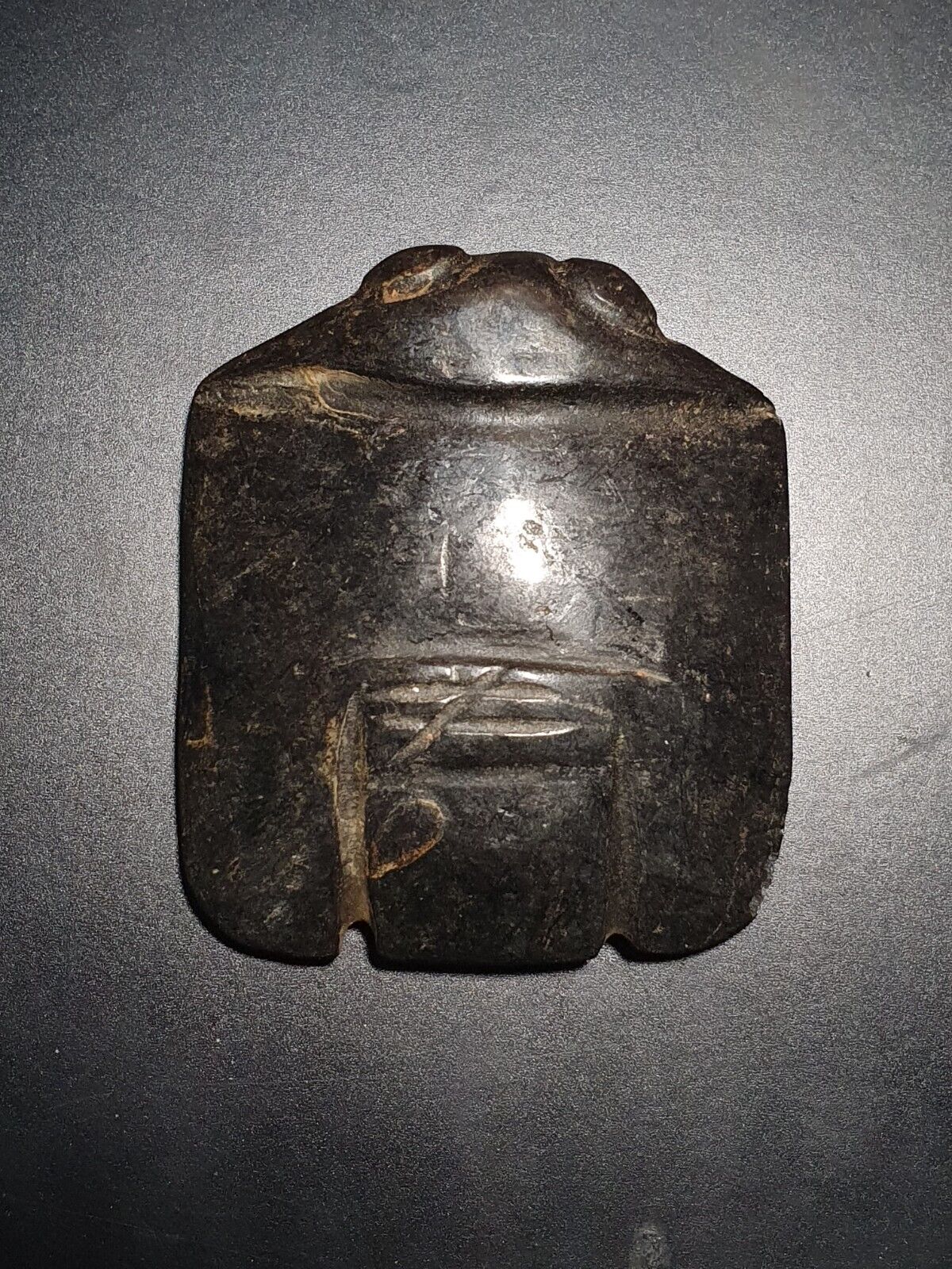 Antique Stone Jade mysterious Animal carving stone Amulet Bead Magnetic Stone 08
