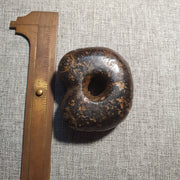 East Oasis Antique Carved Jade Animal Amulet Pendant Bead, Magnetic Stone No 8