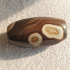 Very Rare Old Wishing Agate Multi Eyes Agate sulaimany Agate stone bead amulet
