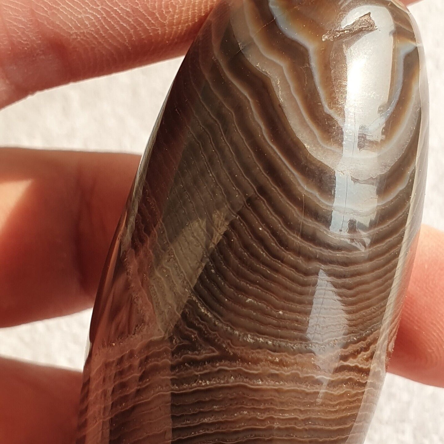 Altes Mogulzeit-Achat-Sulaimany-Achat-Steinperlen-Amulett