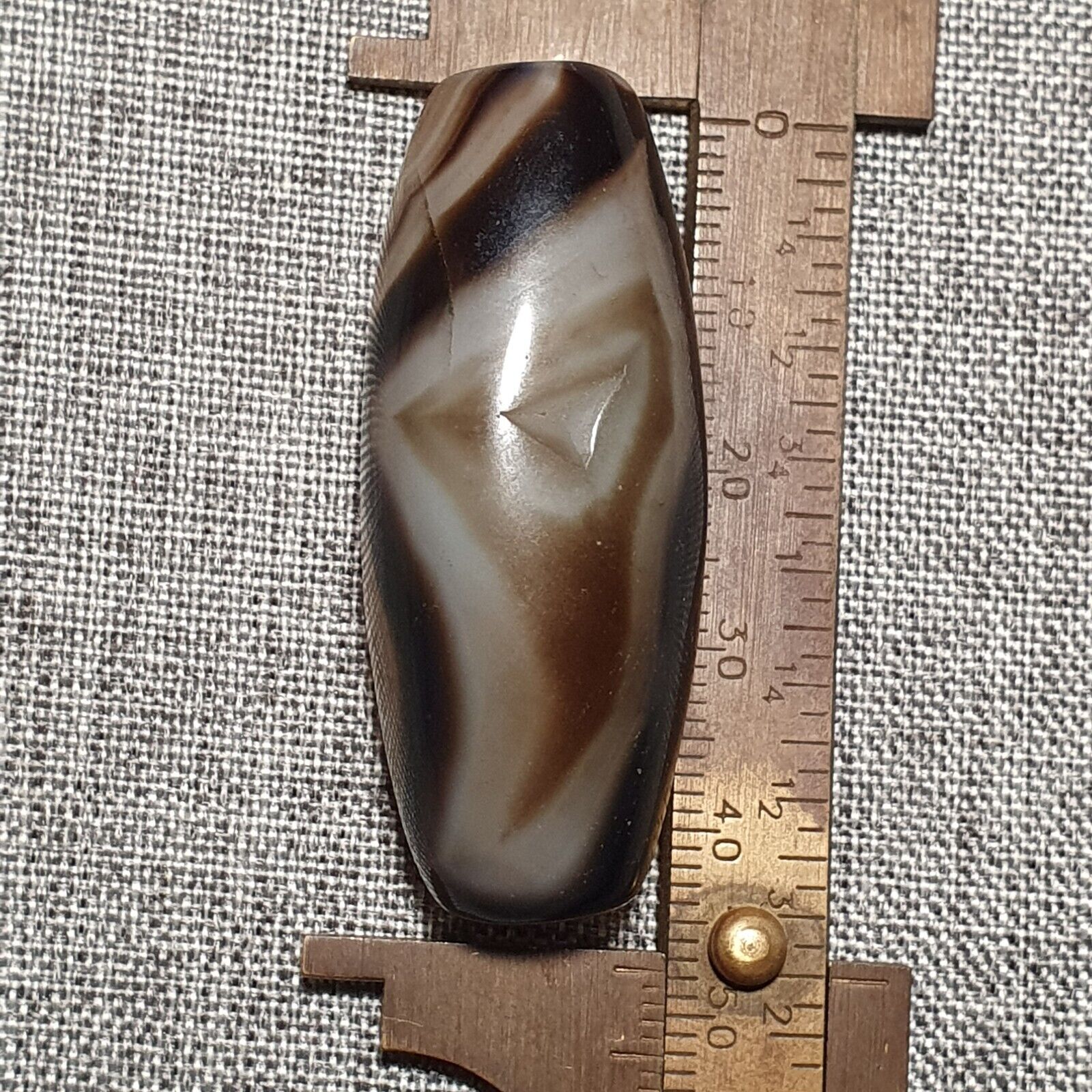 SL108 Powerful Middle Eastern spiritualist Agate Bead Natural Eyes Yemeni Bead