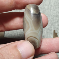 B85 Powerful Middle Eastern spiritualist Agate Bead Natural Eye Yemeni Bead