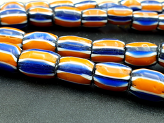 Stunning  Chevrons Venetian Trade Beads Africa Authentic Antiques Collection