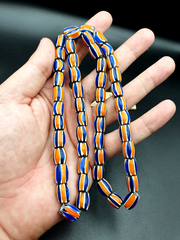 Stunning  Chevrons Venetian Trade Beads Africa Authentic Antiques Collection