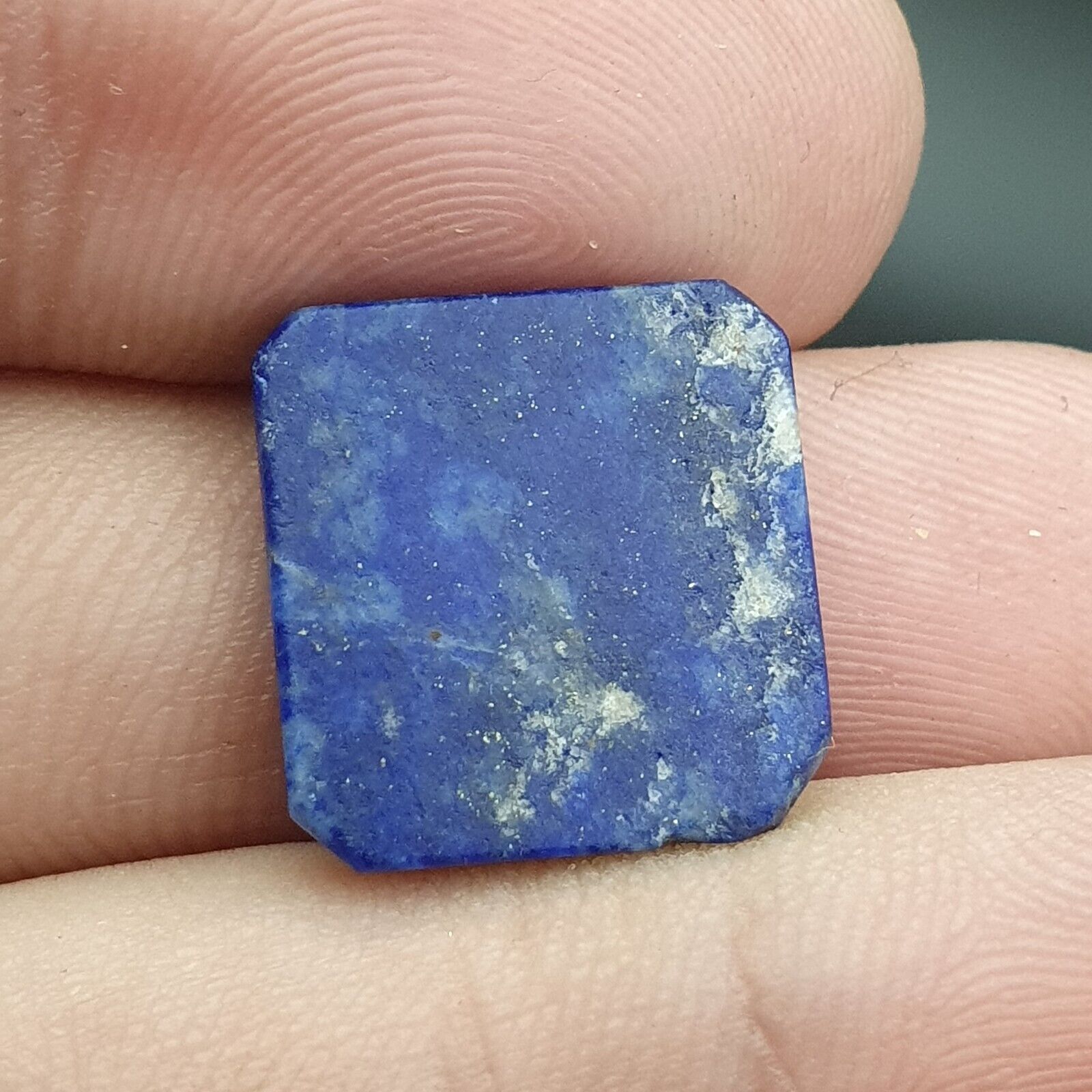 Antique Pakistan Indus Valley antique lapis lazuli stone stamp seal