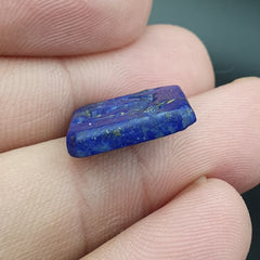 Antique Pakistan Indus Valley antique lapis lazuli stone stamp seal
