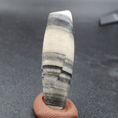 Ancient Antique Himalayan Jasper marble Stone bead 32mm