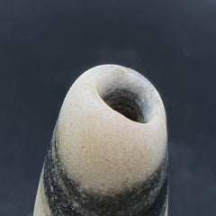 Ancient Antique Himalayan Jasper marble Stone bead 32mm