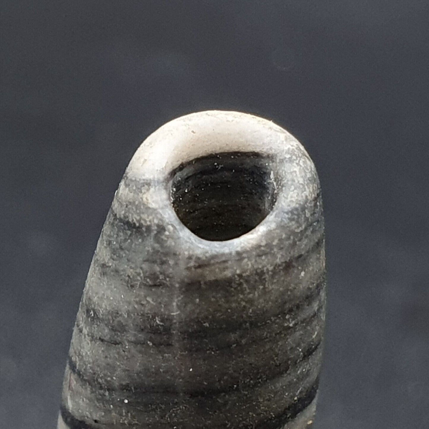Antike antike Himalaya-Jaspis-Marmor-Steinperle, 32 mm