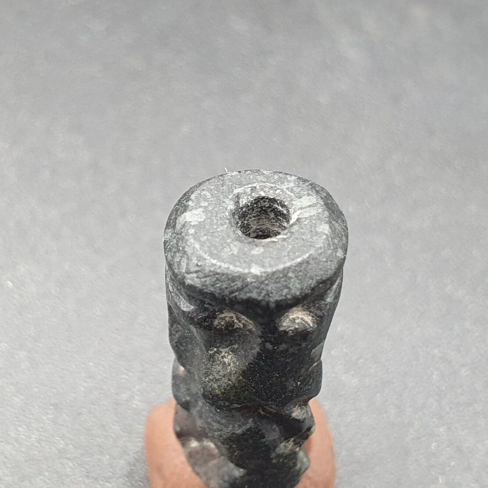 Babylonian Era Rare Ancient Old Mesopotamian Intaglio Cylinder Seal Bead