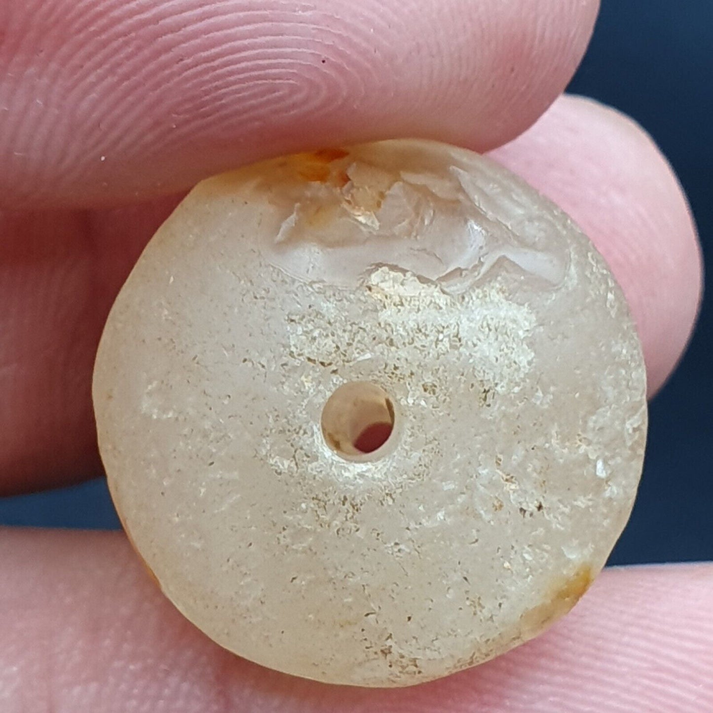古代水晶石英珠帶彩虹吊墜水晶珠批量 9 顆珠子