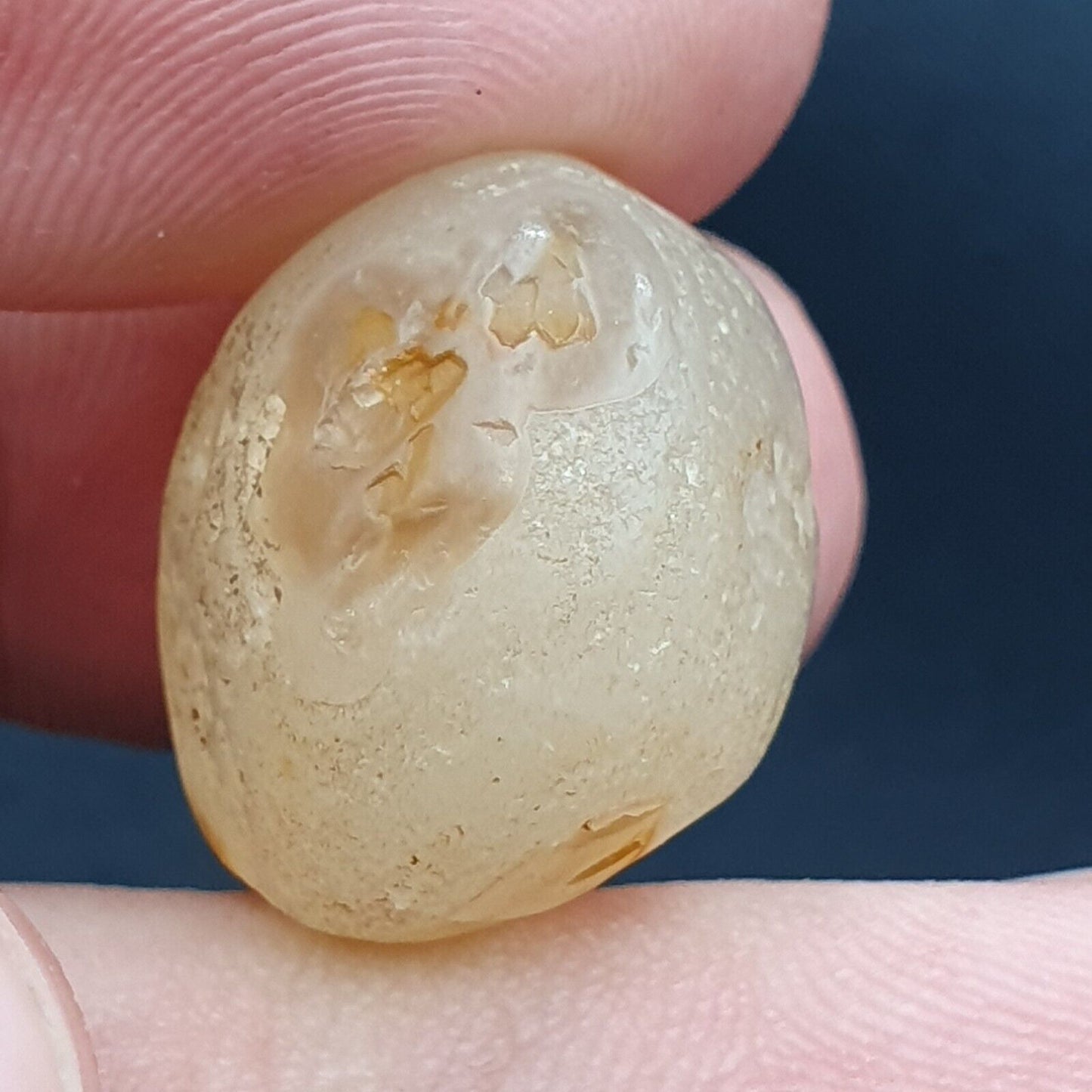 古代水晶石英珠帶彩虹吊墜水晶珠批量 9 顆珠子