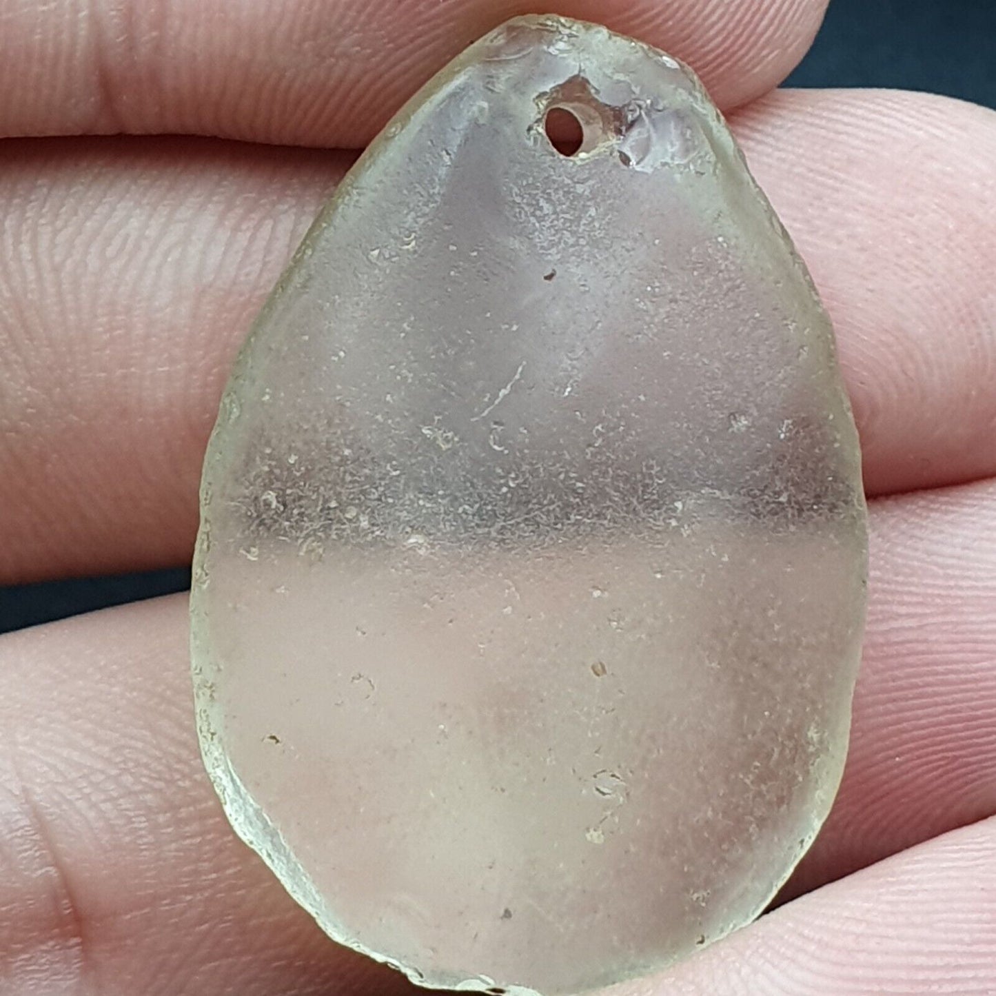 古代水晶石英珠帶彩虹吊墜水晶珠批量 9 顆珠子