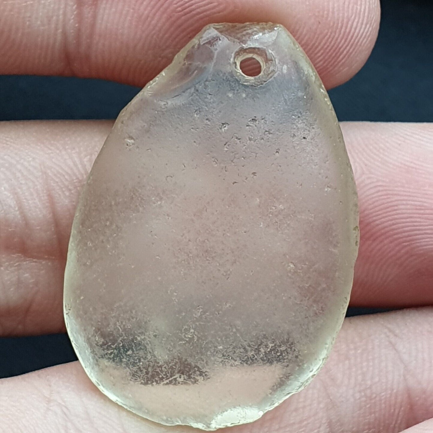 古代水晶石英珠帶彩虹吊墜水晶珠批量 9 顆珠子