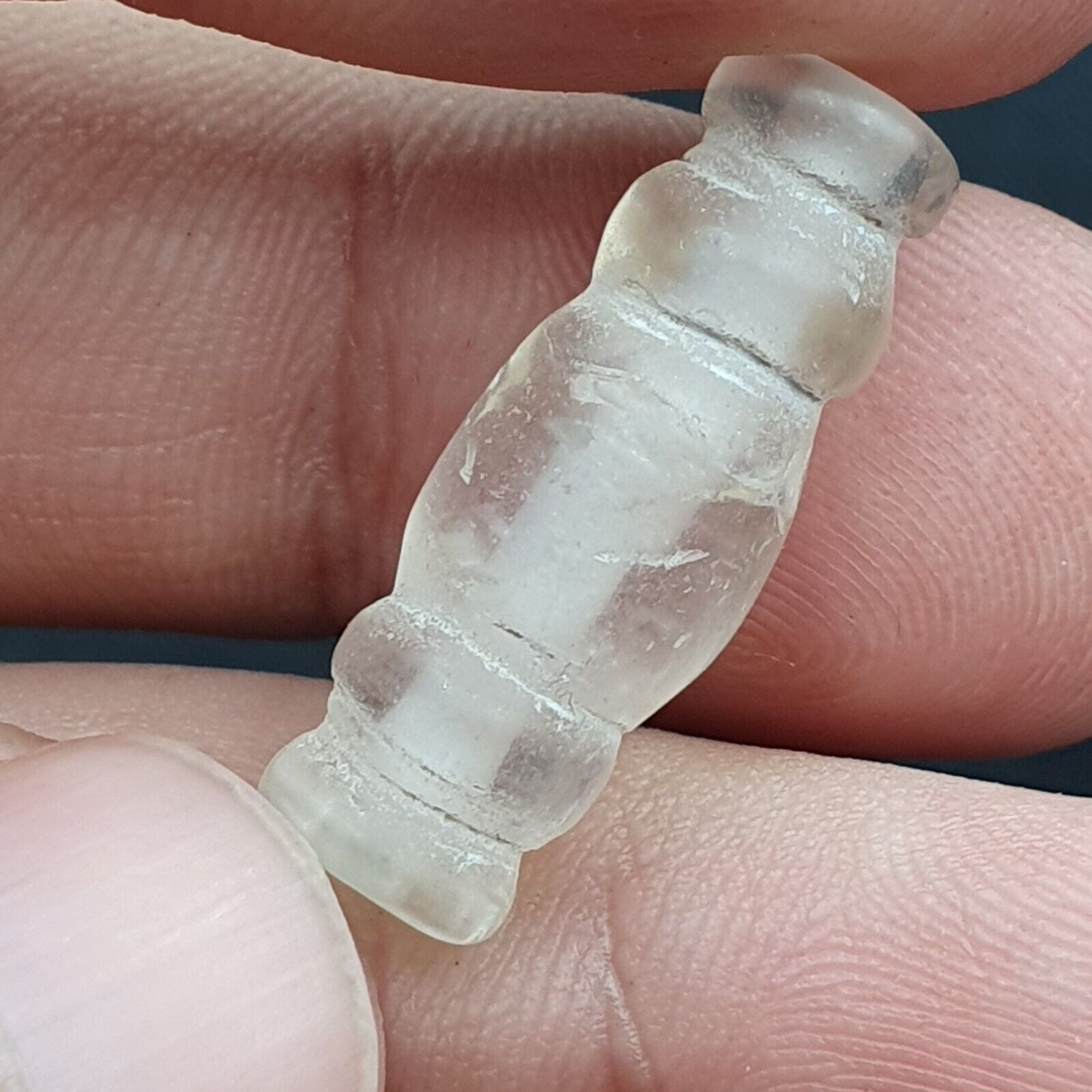 古代水晶石英珠帶彩虹吊墜水晶珠批量 9 顆珠子